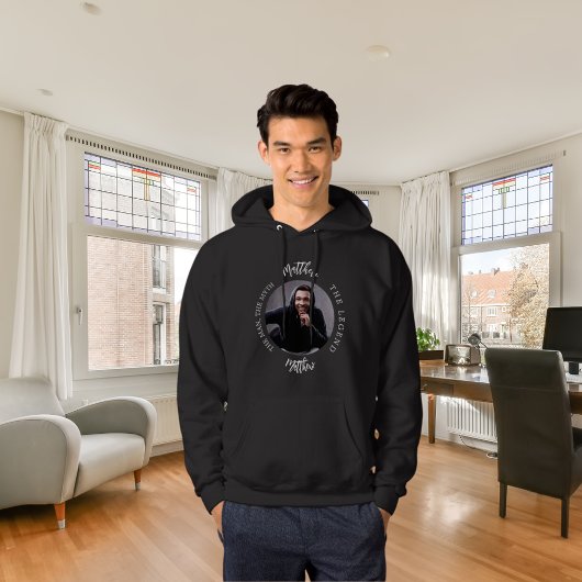 Man Myth Legend Fotonaam Hoodie