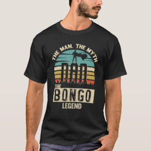 Man Myth Legend Pa Bongo T-shirt