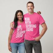 Man Myth Skydiving Legend T-shirt (Unisex)