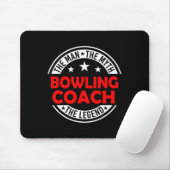 Man Mythe Bowling Coach Legende Funny Bowling Coac Muismat (Met muis)