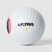 Man Mythe Golf Legende Flamingo Golf Humor Golfballen (Logo)