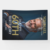 Man Mythe Legende 60e Verjaardag Banner (Horizontaal)
