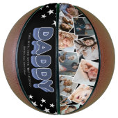 “Man. Mythe. Legende.” Daddy Foto Basketbal Cadeau (Verticaal)