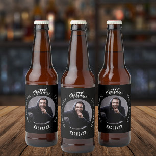 Man mythe legende foto vrijgezellenfeest bier etiket