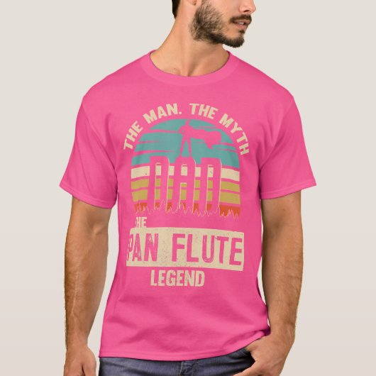 Man mythe legende vader Pan fluit T-shirt (Voorkant)
