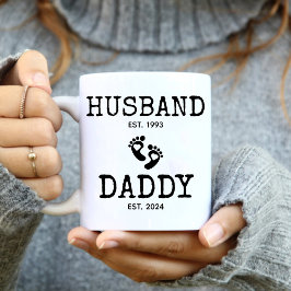 Man naar papa Zwangerschap onthullen Trendy koffie Mok