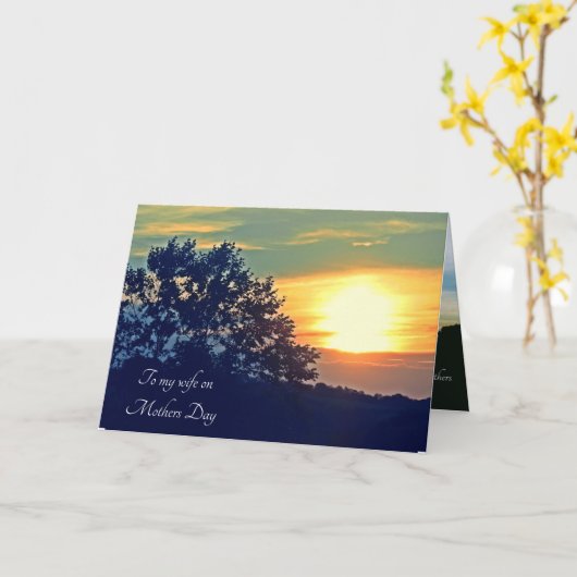 MAN NAAR VROUW MOEDERDAG kaart (Gele Bloem)