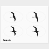 Man O' War (schitterende broederij) Ovale Sticker (Vel)