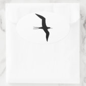 Man O' War (schitterende broederij) Ovale Sticker (Tas)