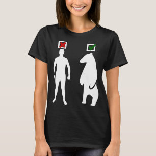 man of beer feministische meme wit t-shirt