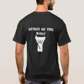 Man of Faith ...Spirit of The Wolf SHIRT (Achterkant)