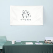 Man of Girl Gender Revel Banner (Beurs)