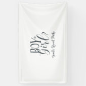 Man of Girl Gender Revel Banner (Verticaal)