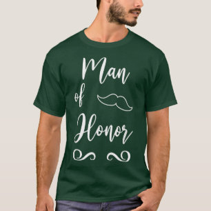 Man of Honor Trouwwedstrijd T-shirt