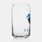 Man of Steel in Flight Blikvorm Glas (Rechts)