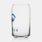 Man of Steel in Flight Blikvorm Glas (Links)