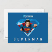 Man of Steel in Flight Briefkaart (Voorkant / Achterkant)