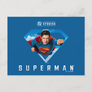 Man of Steel in Flight Briefkaart