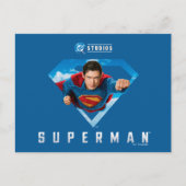 Man of Steel in Flight Briefkaart (Voorkant)