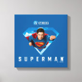 Man of Steel in Flight Canvas Afdruk (Voorkant)