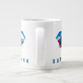 Man of Steel in Flight Grote Koffiekop (Achterkant)