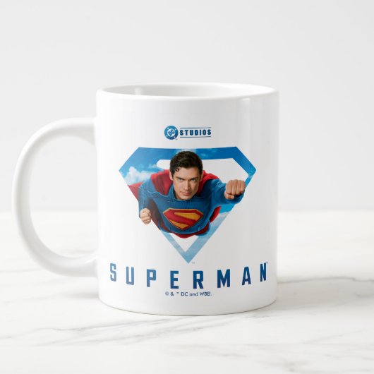 Man of Steel in Flight Grote Koffiekop (Links)