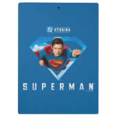 Man of Steel in Flight Klembord (Achterkant)