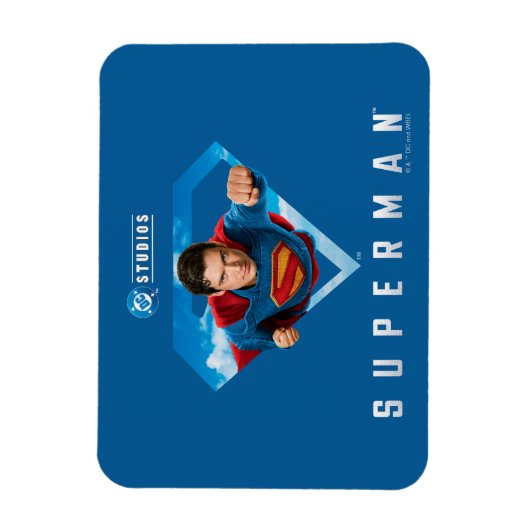 Man of Steel in Flight Magneet (Verticaal)