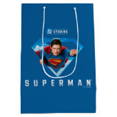 Man of Steel in Flight Medium Cadeauzakje (Achterkant)