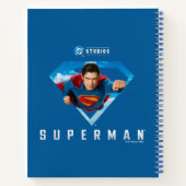 Man of Steel in Flight Notitieboek (Achterkant)