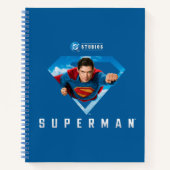 Man of Steel in Flight Notitieboek (Voorkant)