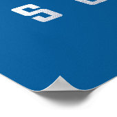 Man of Steel in Flight Poster (Hoek)