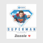 Man of Steel in Flight Sticker (Vel)