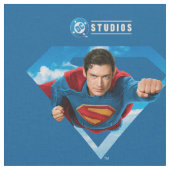 Man of Steel in Flight Stof (Close Up)