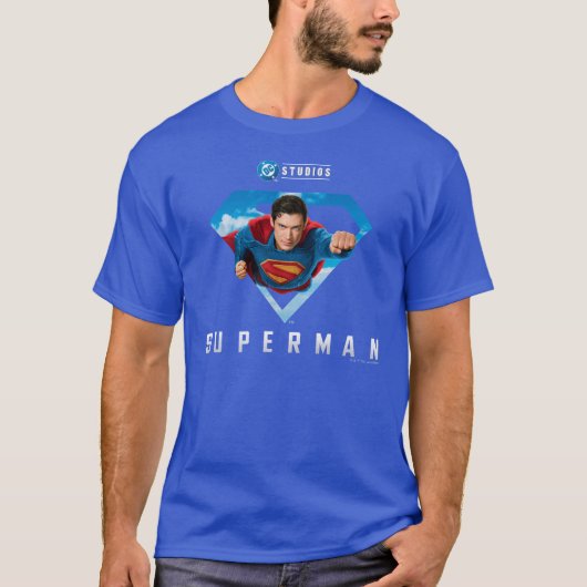 Man of Steel in Flight T-shirt (Voorkant)