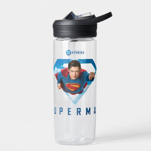 Man of Steel in Flight Waterfles (Links)