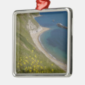 Man of War Bay, Jurassic Coast, Lulworth, Dorset, Metalen Ornament (Links)
