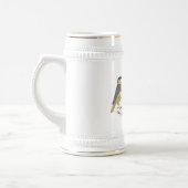 Man — Officieel wapendeklaag — Heraldry-symbool Bierpul (Links)