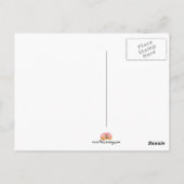 Man omhoog, omhoog, briefkaart (Achterkant)