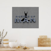 MAN omhoog Poster (Keuken)