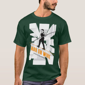 Man on Wire Alternatief Poster T-shirt