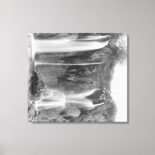 Man onder de Spearfish Herfst Photograp Canvas Afdruk (Voorkant)