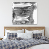 Man onder de Spearfish Herfst Photograp Canvas Afdruk (Insitu (Slaapkamer))