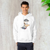 Man onder een cloud hoodie