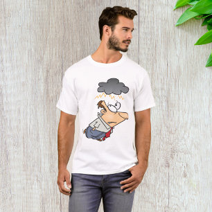Man onder een cloud t-shirt