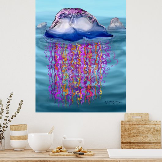 Man-oorlog Poster (Keuken)