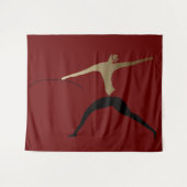 Man op basis van stamcellen - Oude Afrikaanse Kuns Wandkleed (Voorkant (horizontaal))