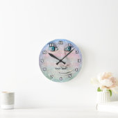 Man op de maan ronde klok (Huis)