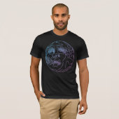 man op de maan t-shirt (Voorkant volledig)