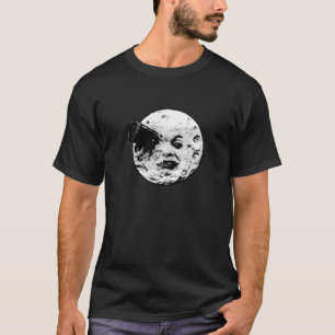 man op de maan t-shirt